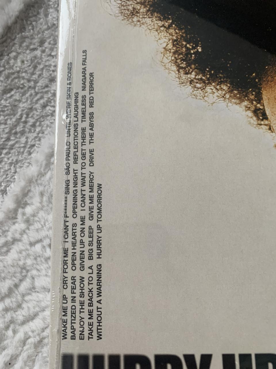 Dubbel Lp hurry up tomorrow