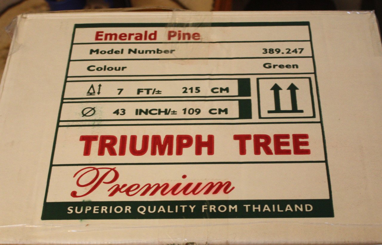 Grote mooie kerstboom triumph tree premium