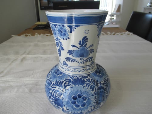 Zeer Mooie Delftsblauwe Buikvaas ( De Porceleyne Fles )