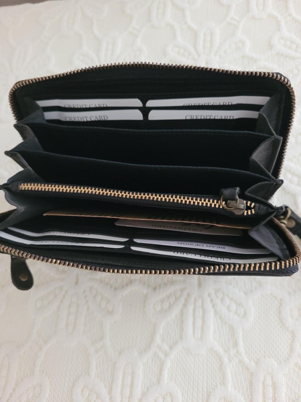 Portemonnee – nieuw – kleur zwart – merk Bear Design