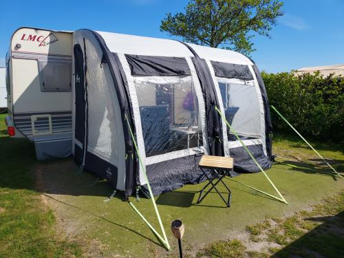 Opblaasbare voortent Easy air.