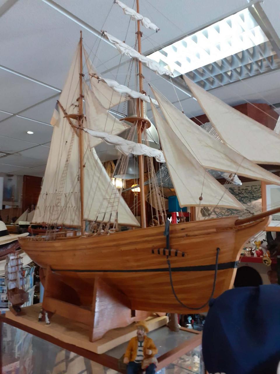 Modelboot  Zeilschip de Albatros  1 meter 30 Scheepsmodel