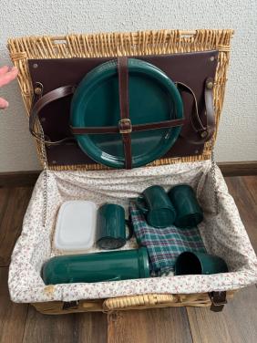 Picknick mand ( compleet ) NIEUW