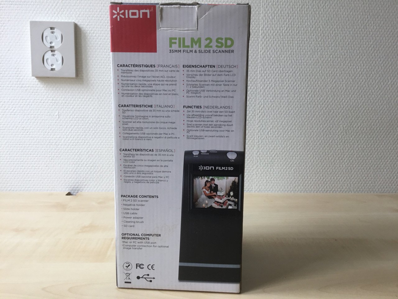 ION dia scanner.