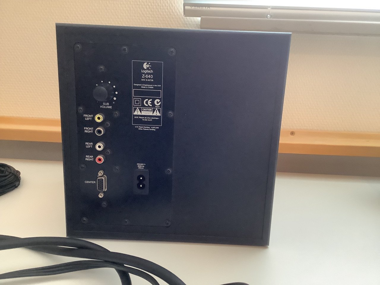 Logitech Z-640 actief luidsprekersysteem 5.1 voor computer