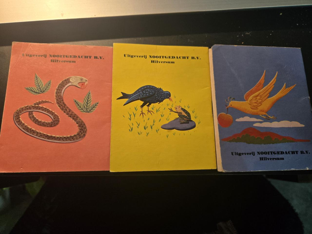 3 kleine sprookjes boeken   1e druk