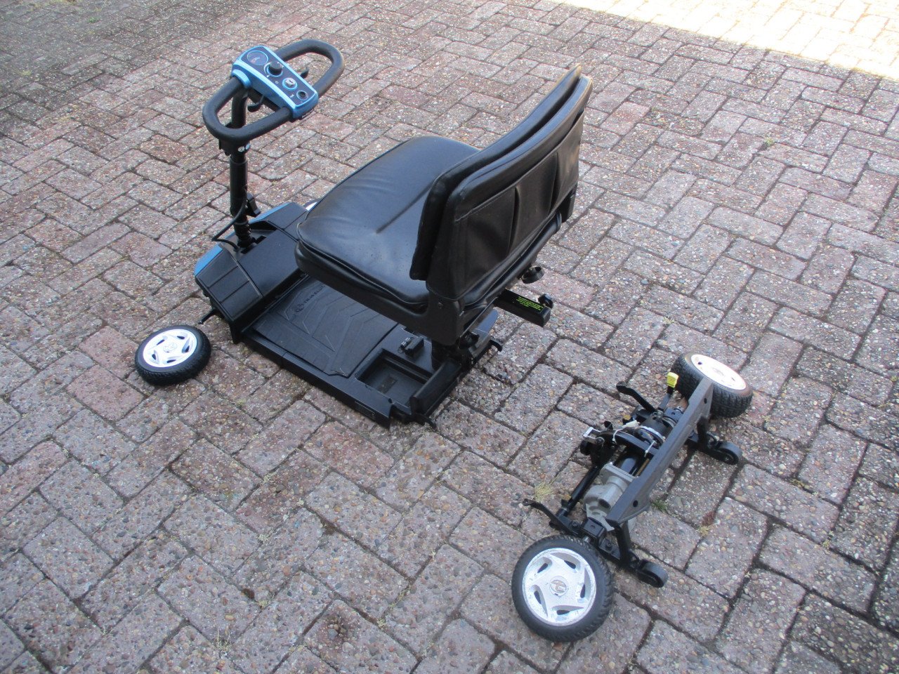 Travalux opvouwbare scootmobiel voor opmaak of onderdelen
