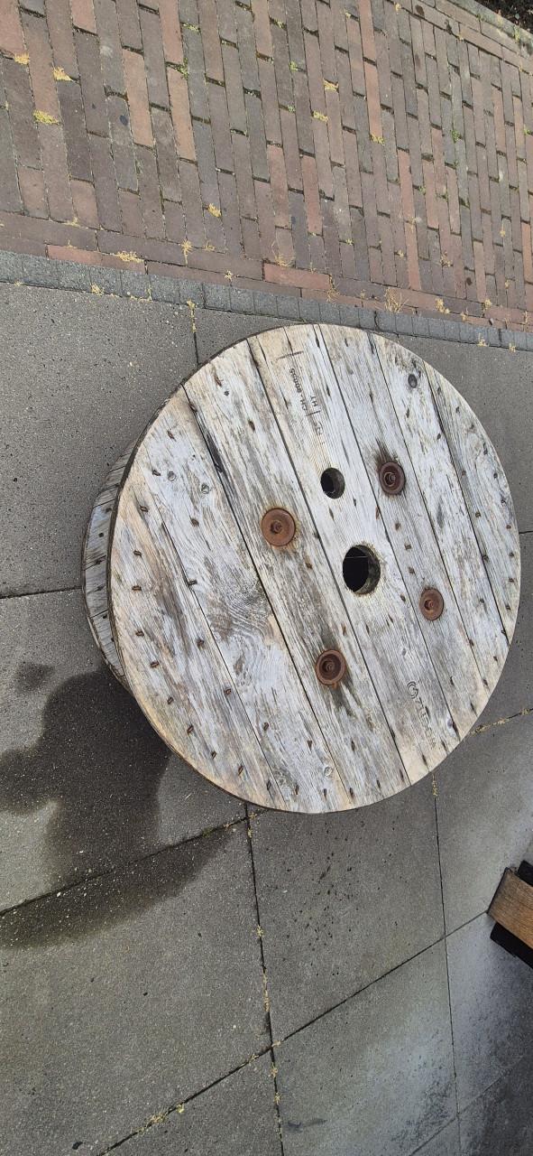 Houten haspel