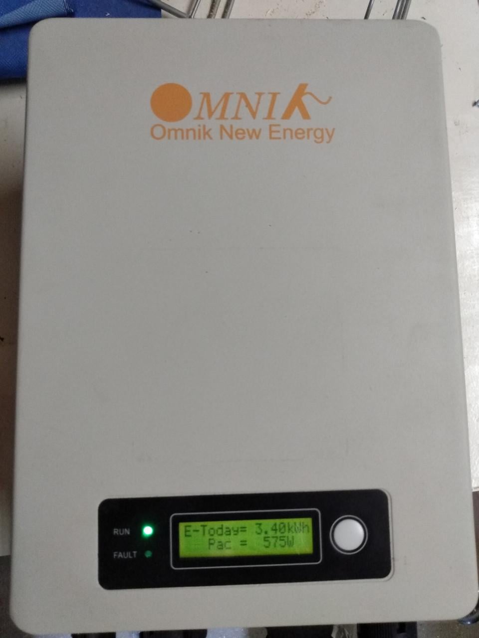 Zonnepanelen met omvormer