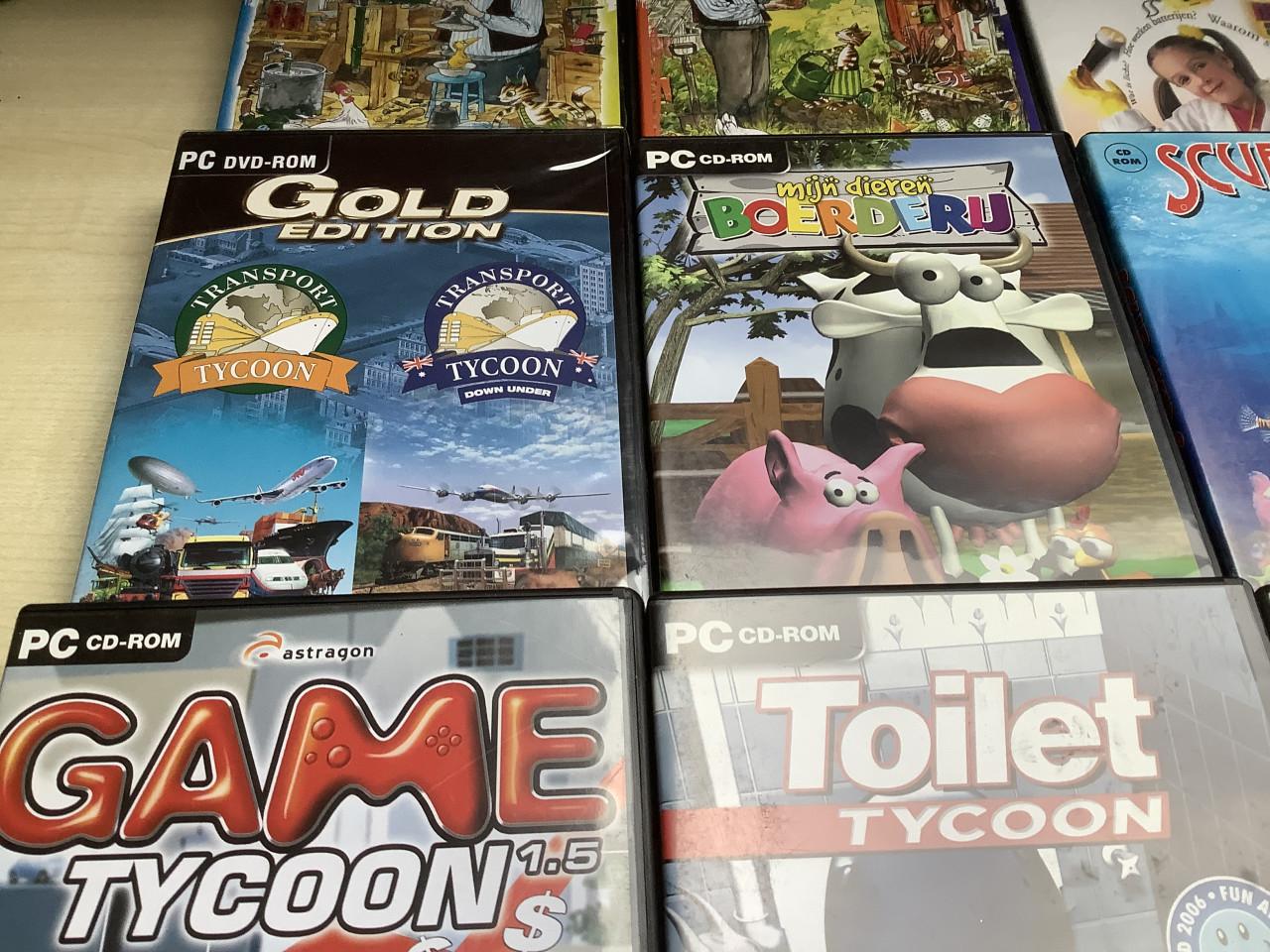 Pc spellen te koop aangeboden. Los of alles voor €15,00. Zie omschrijving.