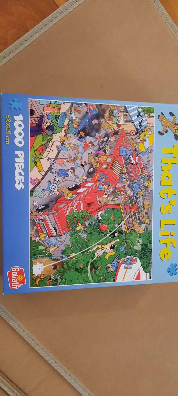 That's life puzzel 1000 stukjes Brandweer