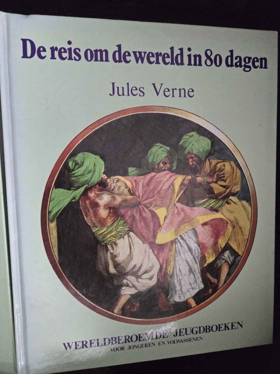 2 Boeken : Gullivers Reizen en de reis om de wereld in 80 dagen 1984