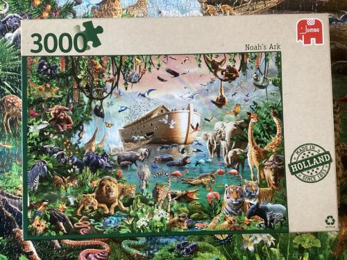 Jumbo puzzel:   NOAH’S ARK. 3000 st