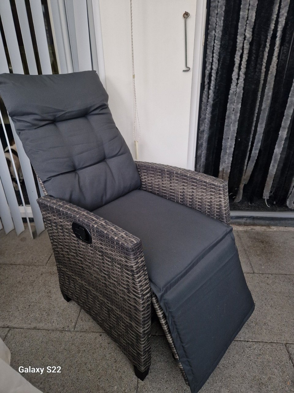 2 Verstelbare tuinstoelen