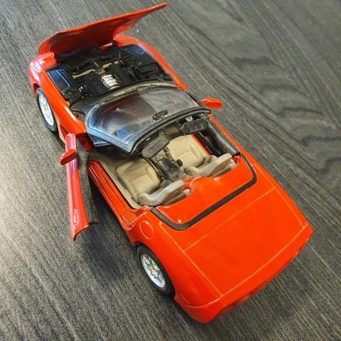 Model auto 1:24 Bburago Chevrolet Corvette
