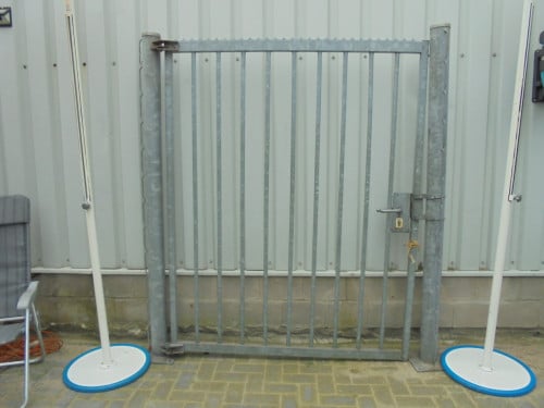 Toegang Poort gegalvaniseerd compleet