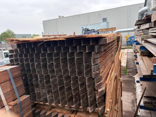 ACTIE | Geschaafd hardhout 45x70 | Voor tuin & buiten
