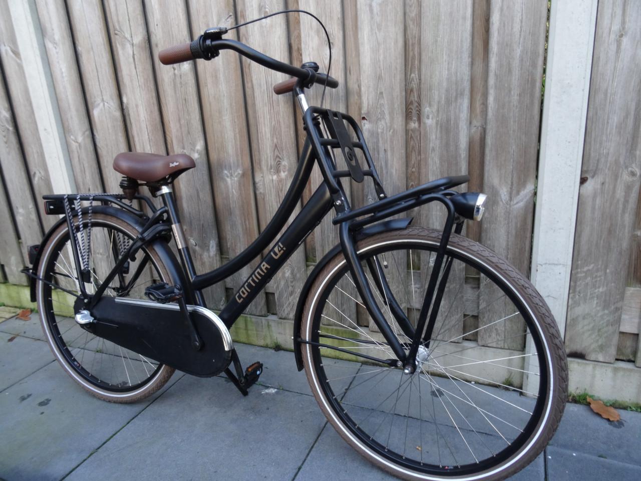 🚲 Cortina U4 Transportfiets 26” – Meisjes | Nieuwe banden