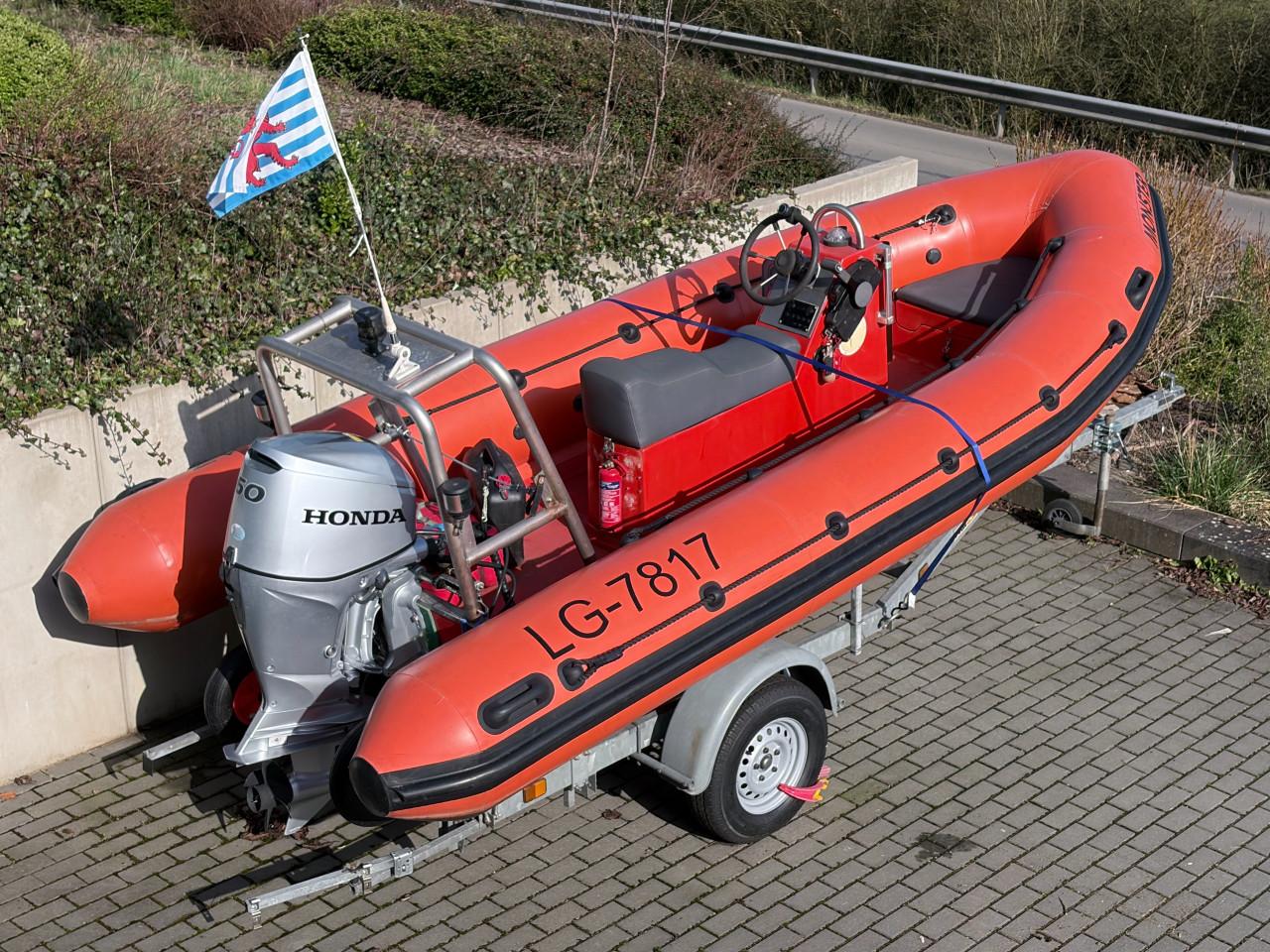 Duarry 520 RIB – Perfect onderhouden, Honda 60 pk, Jobe band