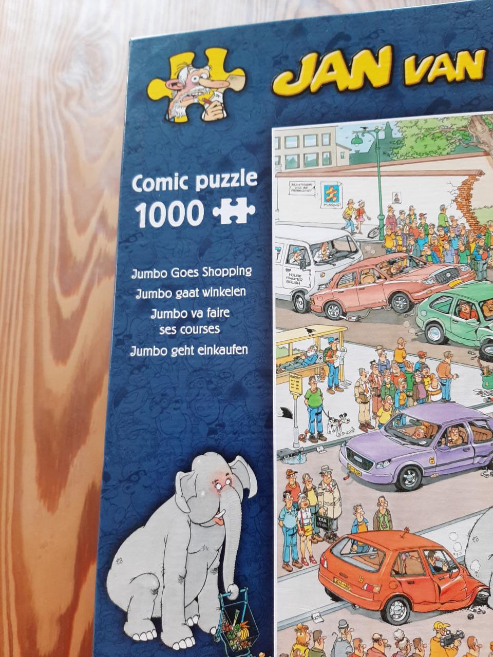 2   JAN VAN HAASTEREN PUZZELS - DE WINTERSPELEN - JUMBO GAAT WINKELEN