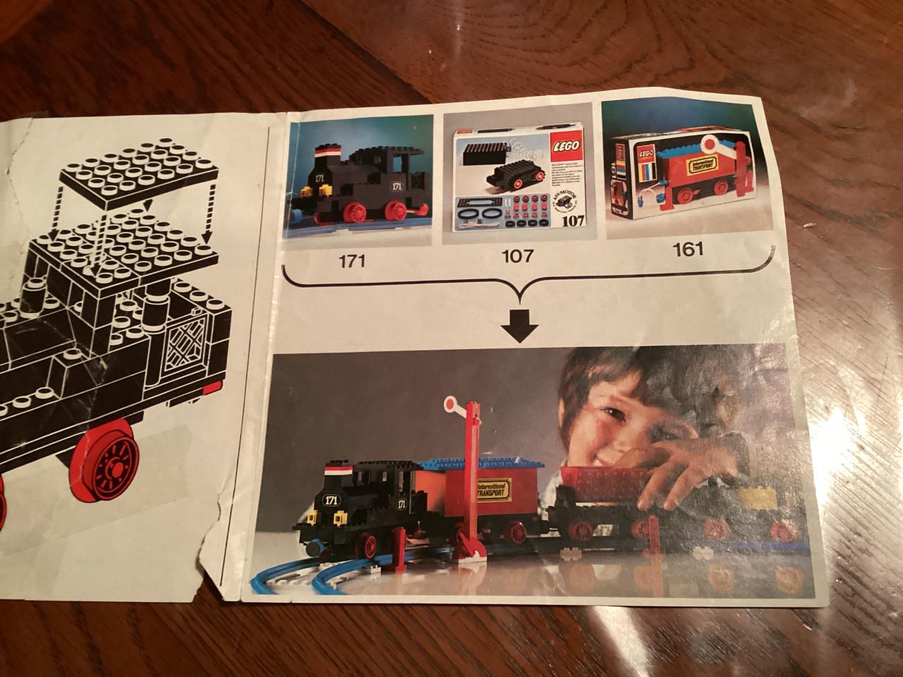 Lego set 171 handtrein