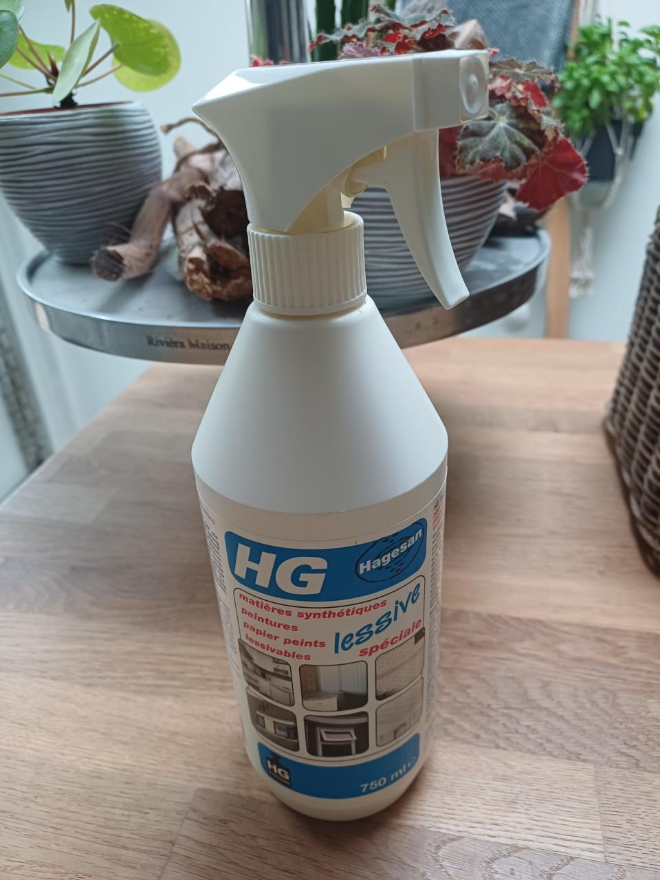 NIEUW: HG kunststof, verf + behang intensief reiniger 750 ml