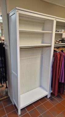 Witte (boeken) kasten, 3 stuks