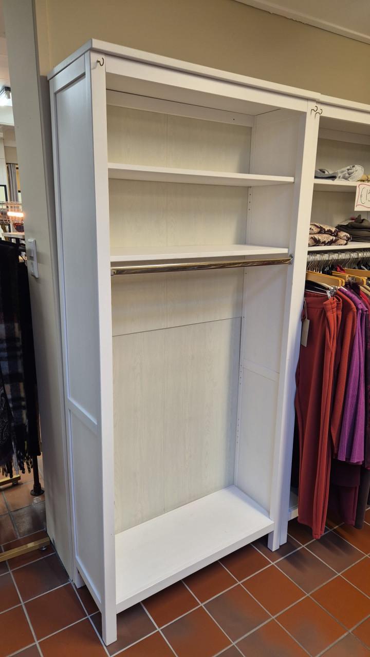 Witte (boeken) kasten, 3 stuks