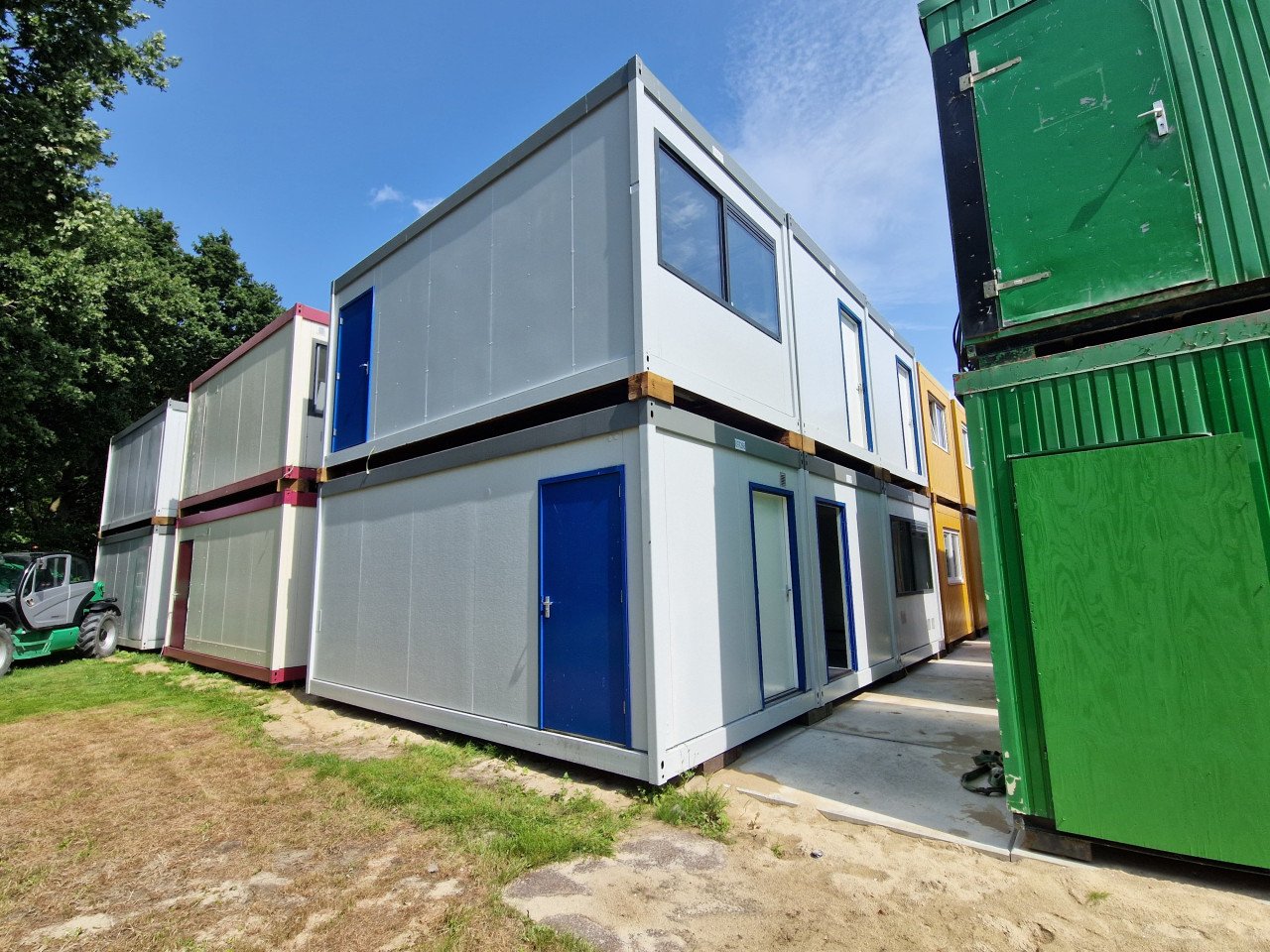 6x9 kantoorunit / woonunit / schaftkeet / bouwkeet