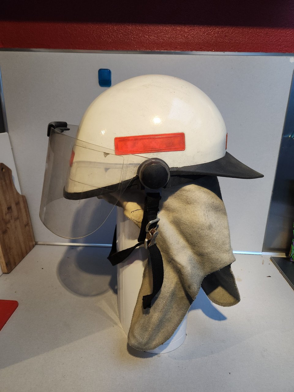 Gebruikte Heros Rosenbauer Brandweerhelm