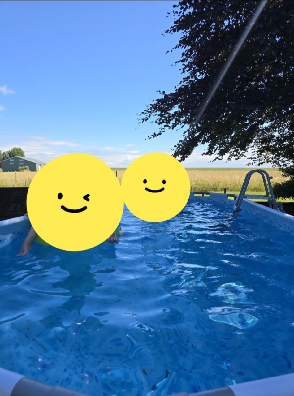 Zwembad met warmtepomp