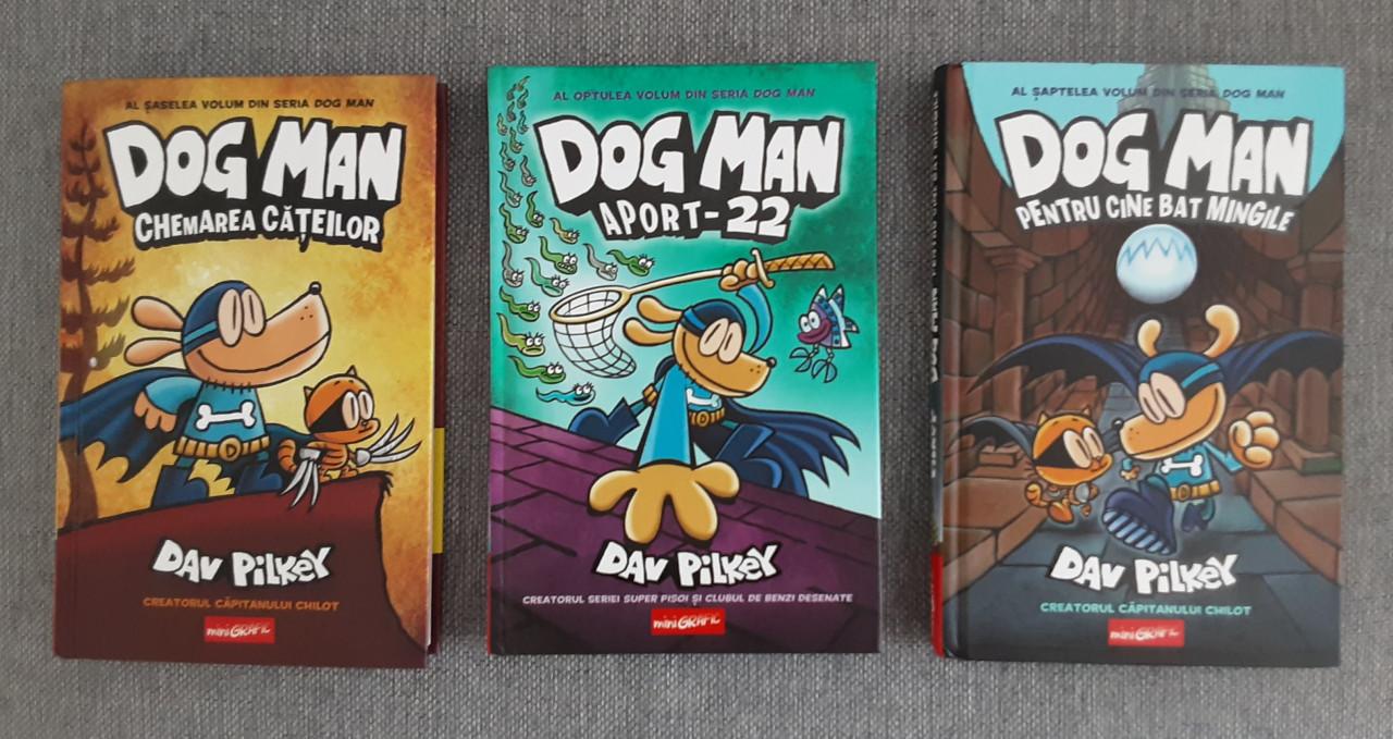 Dogman Kinderboeken - 3 maal (Roemeens)