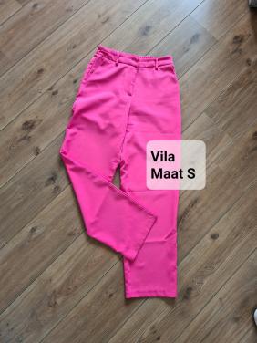 Stijlvolle fuchsia roze broek van Vila Maat S