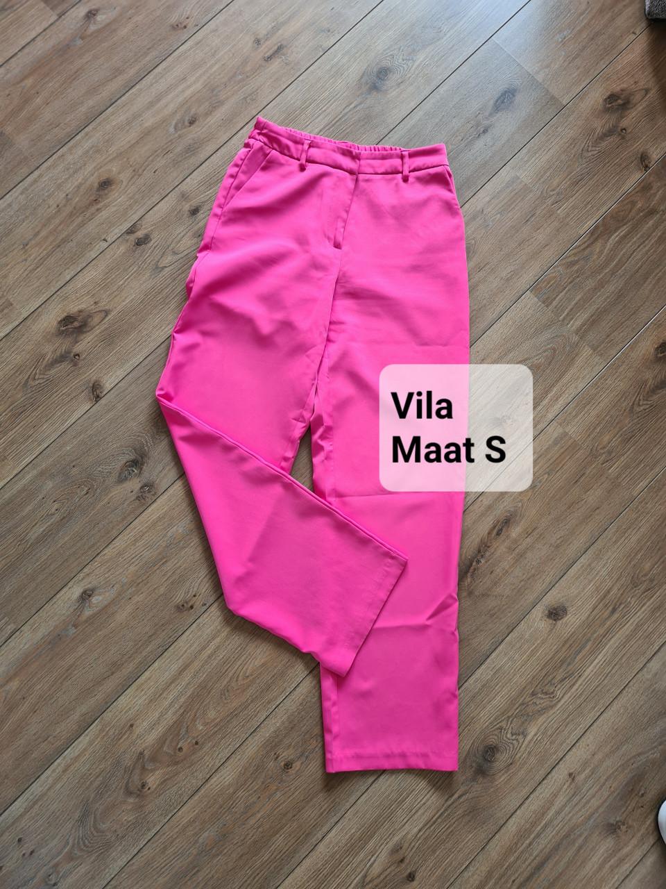Stijlvolle fuchsia roze broek van Vila Maat S