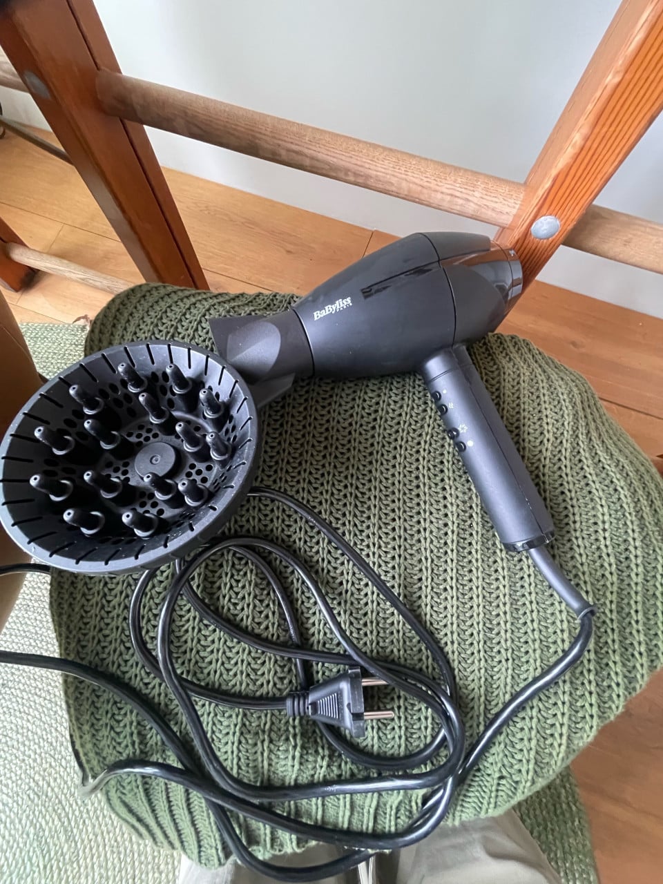 Föhn hairstyler difuser babyliss