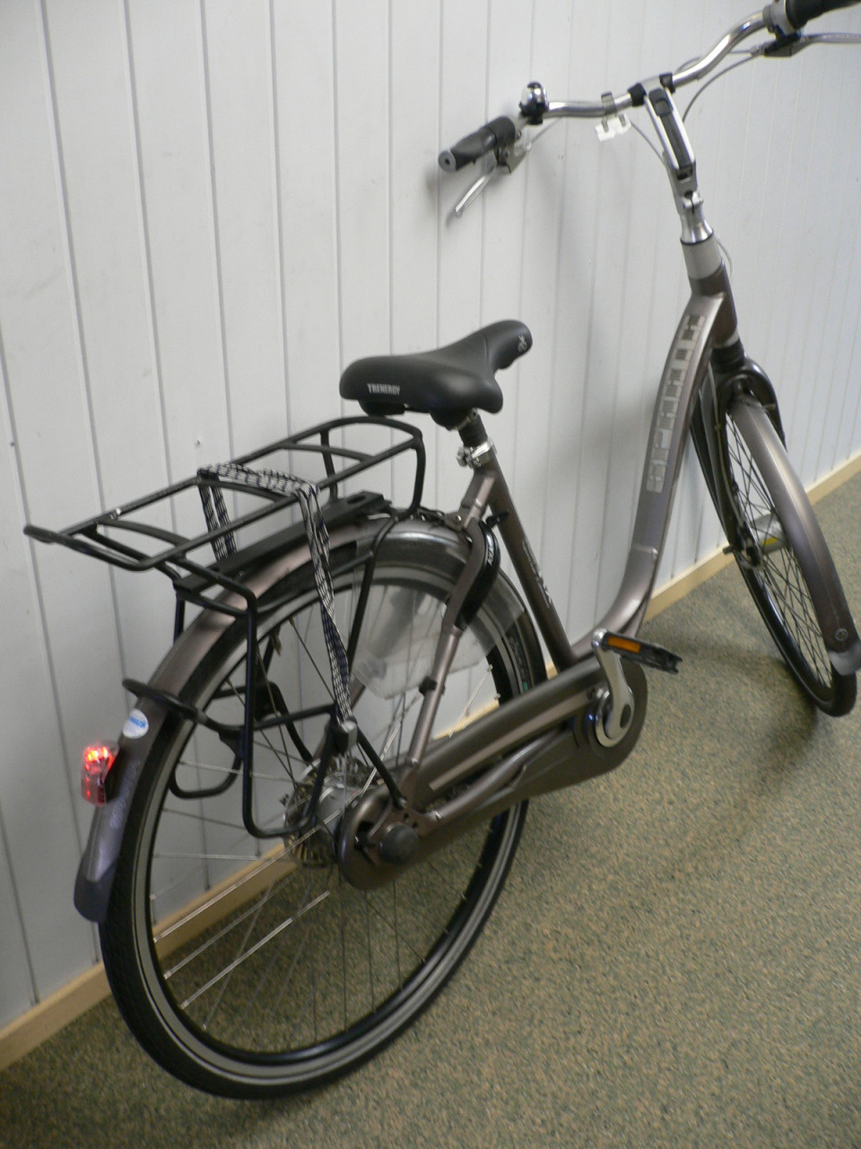 Gebruikte Sparta damesfiets 48cm met verende zadelpen