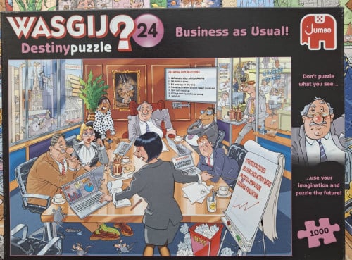 Wasgij 🧩: Business as Usual!