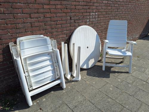 Hartman tuintafel met 4 stoelen
