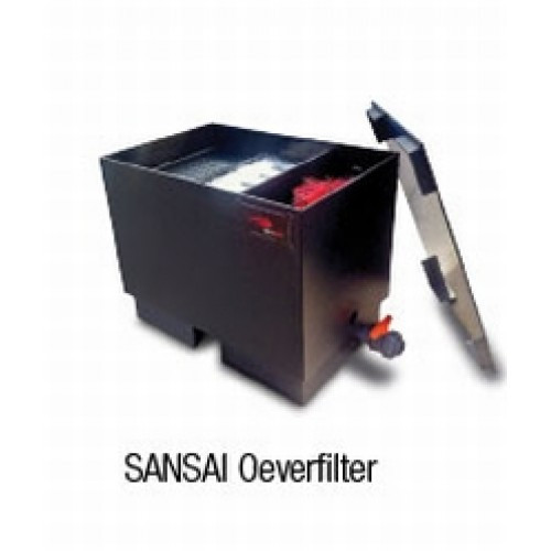 Sansai 3 kamer Oeverfilter compact kleine vijver trickle