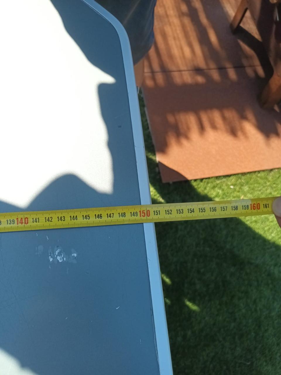 Aluminium campingtafel