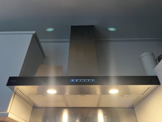 Afzuigkap wand Etna 90 cm breed