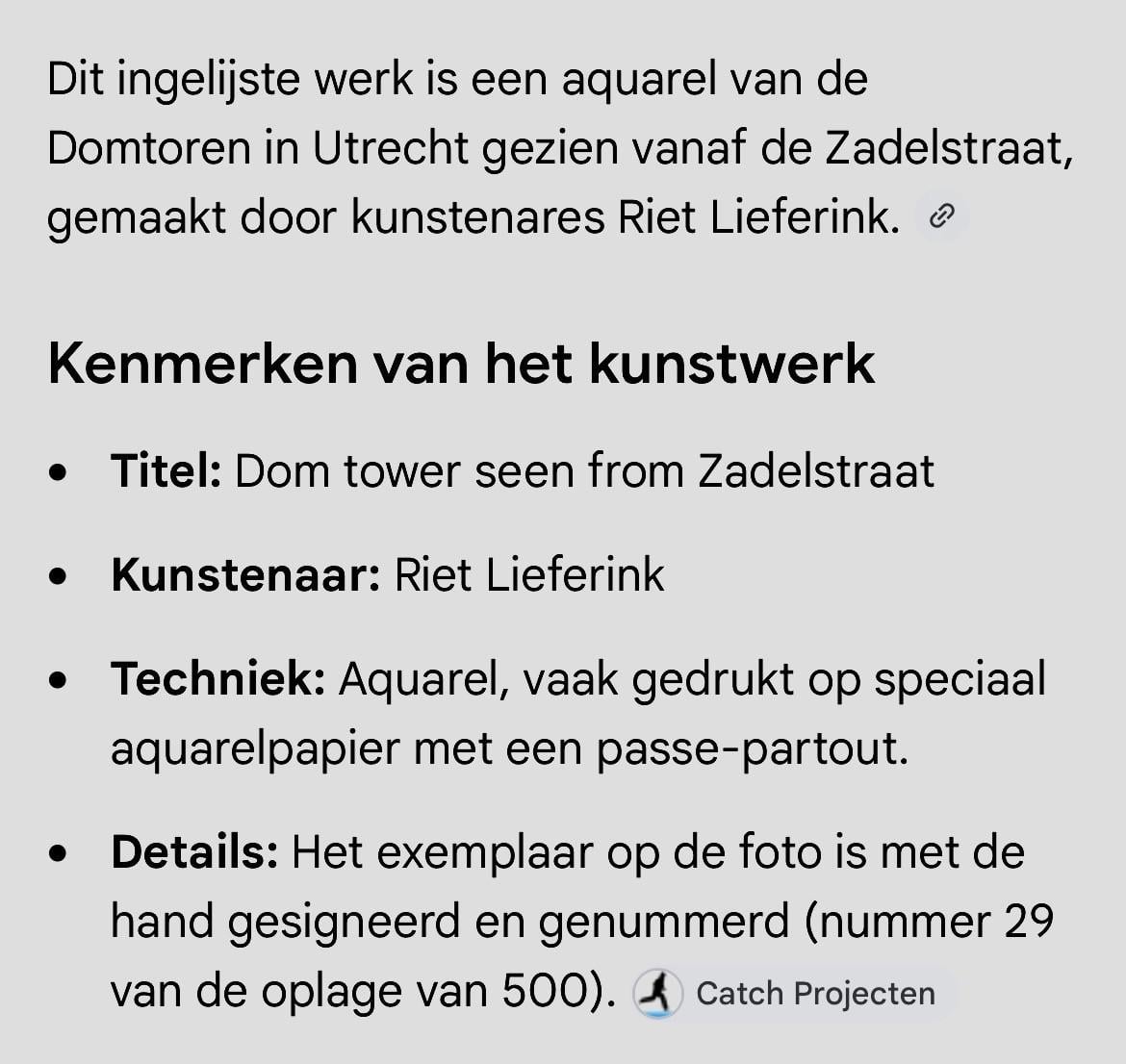 Kleurenetsen van Utrecht