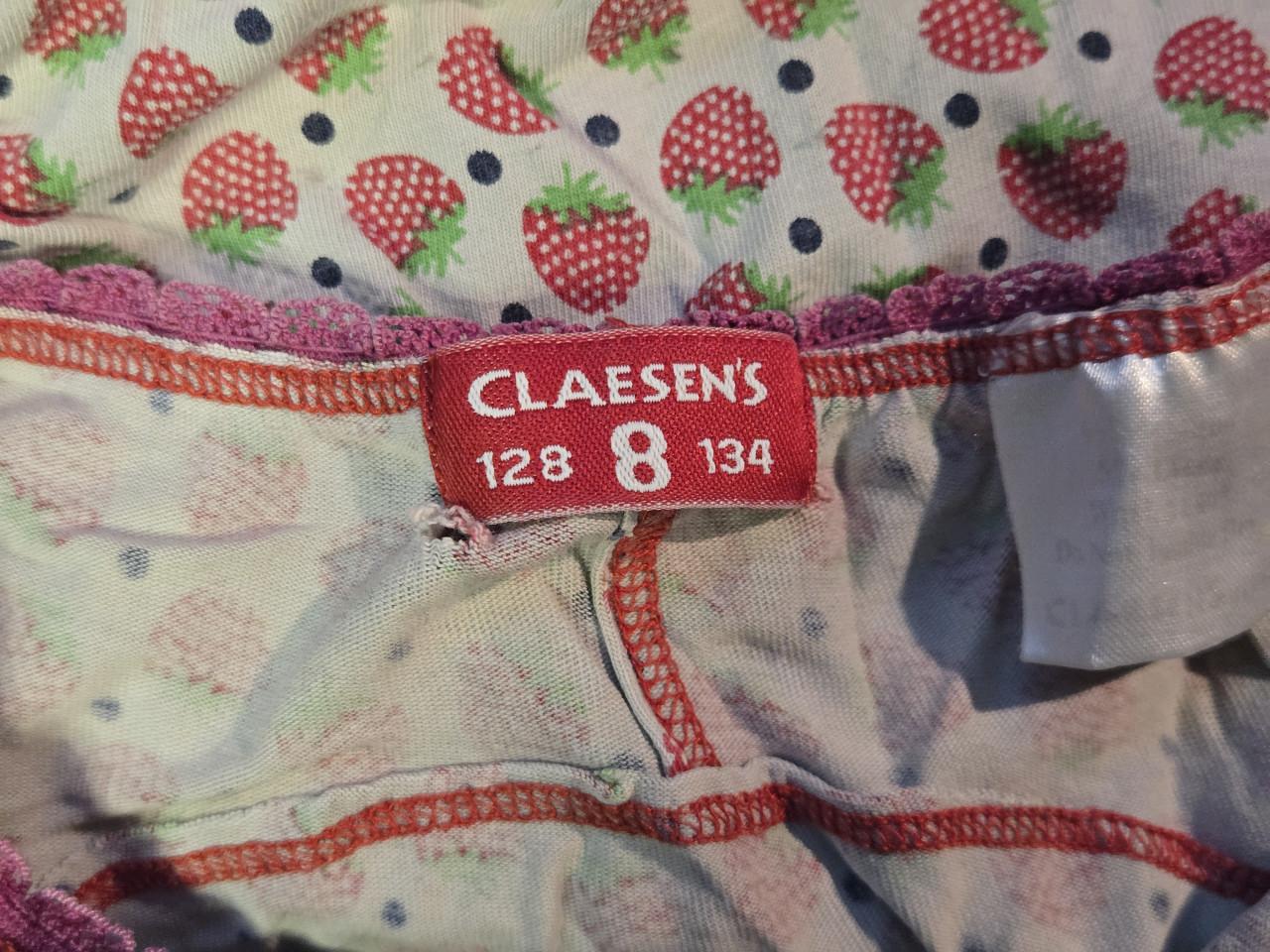 Ondergoed setje Claesen's : Hemd + 3 onderbroeken Maat 128-134