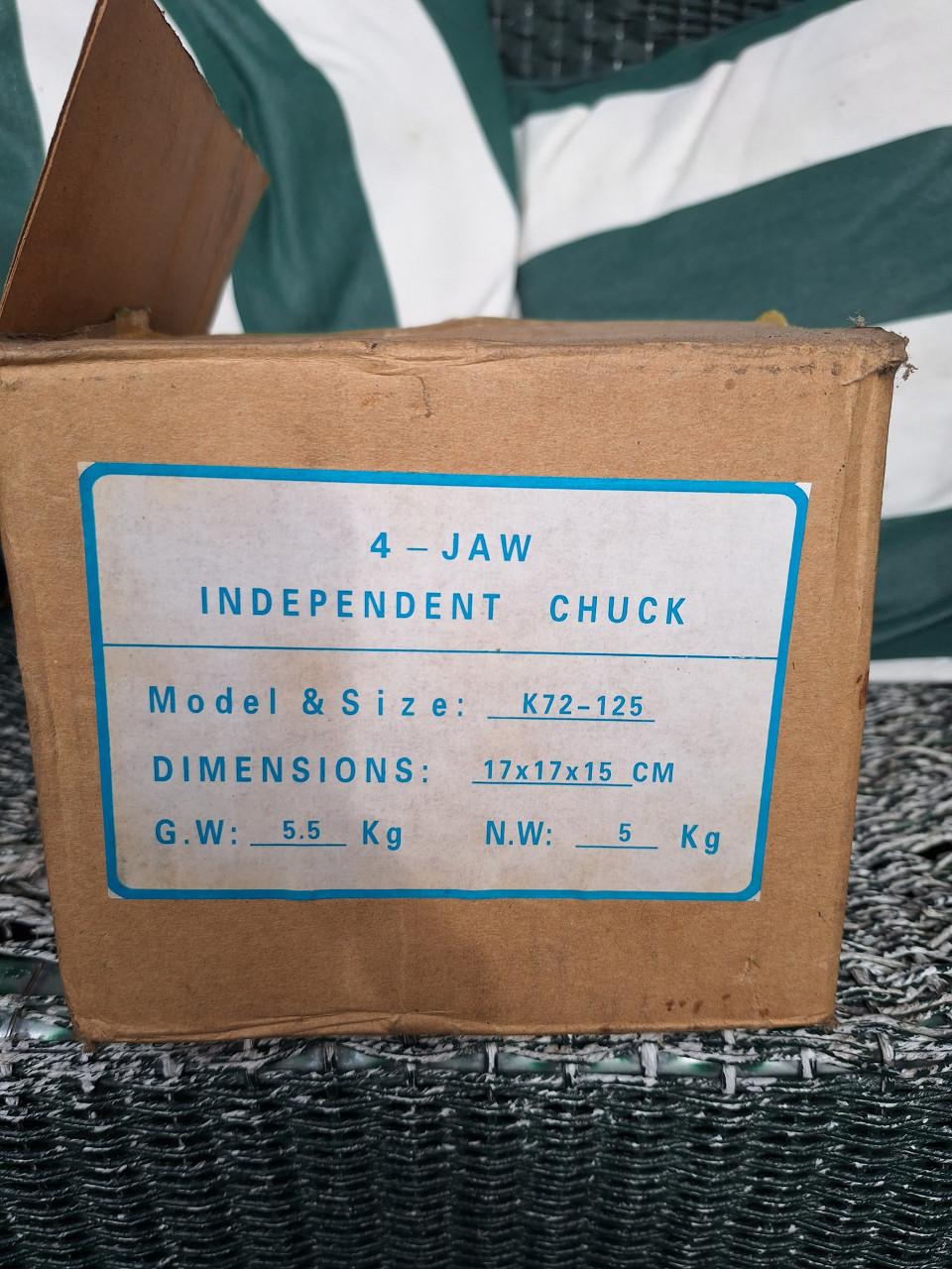 4 klauwplaat voor draaibank