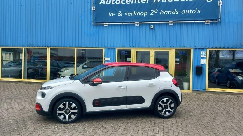 Citroen C3 1.2 PureTech Shine 5drs bj:2016 airco lm-velgen apk 2027