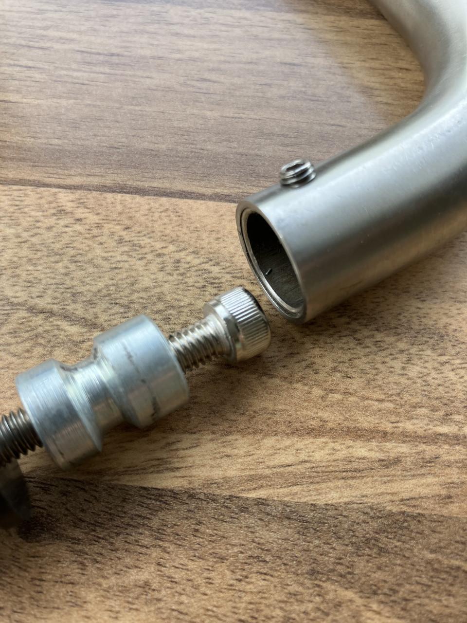 Deurhandvat / handgreep voor bijv. douchedeur