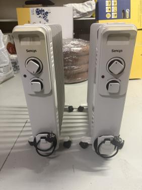 2 Sencys Olieradiatoren 2500W