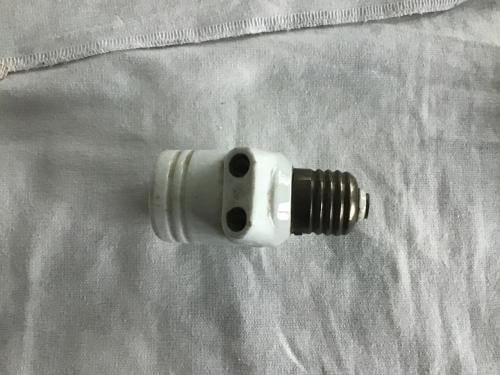 E27 fitting verloopstekker porcelein