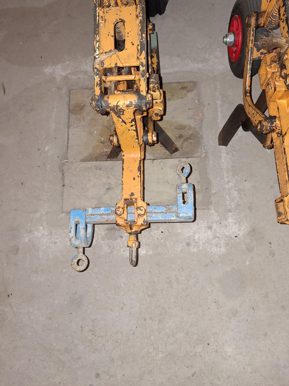 Schoffel machine met schijven