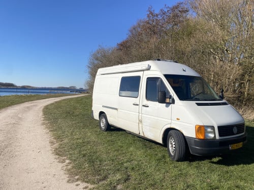 Camper Volkswagen als Tiny house (motor defect)